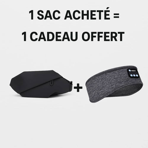 Bandeau Audio Bluetooth + Sac Banane Unisexe