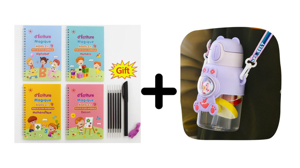 ✨ Pack Magique Apprentissage & Hydratation ✨