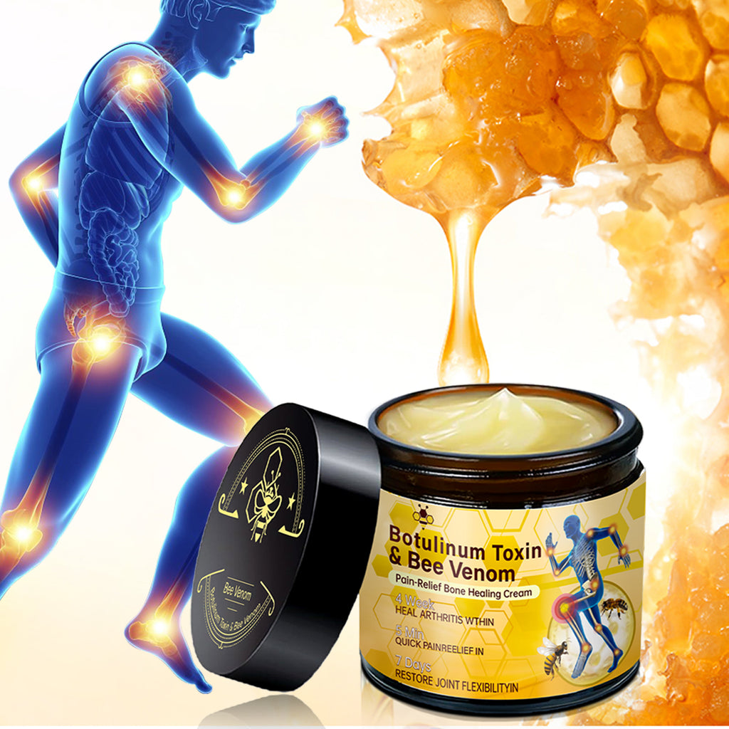 Pommade Venin d'Abeille : Soulagement naturel et puissant des douleurs articulaires et musculaires